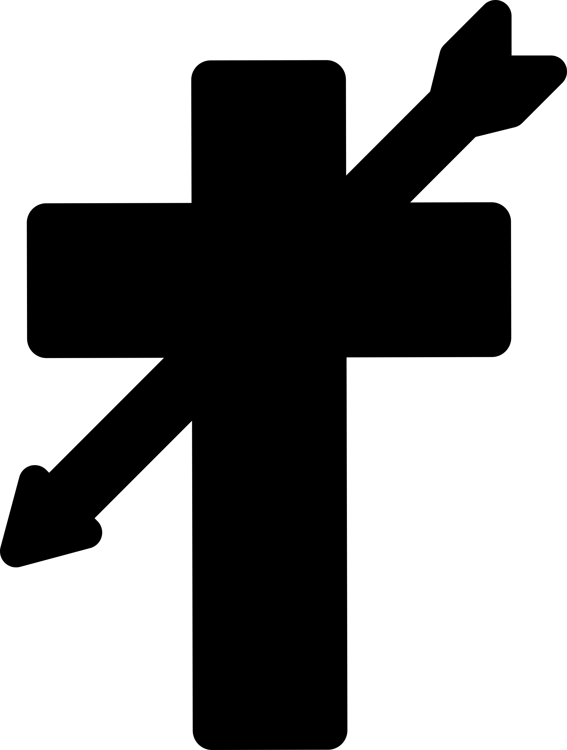 Halloween Cross With Arrow Svg Line Art Free Vectors